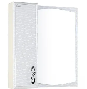 Шкаф-зеркало Onika ВАЛЬС 65.00, левый без подсветки (650*150*730)