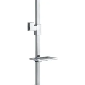 Душевая стойка Lemark LM8069C с мыльницей, хром