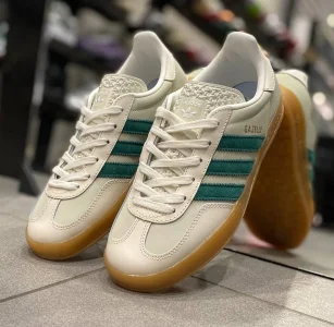 Adidas Gazelle Beige Green