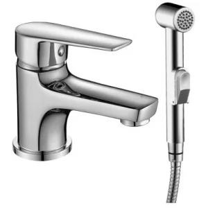 Смеситель для умыв Rossinka S35-15 с гигиеническим душем