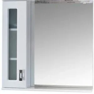 Шкаф-зеркало Onika КРИСТАЛЛ 67.02, левый (670*160*715)