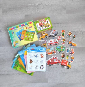 Магниты, пазлы пакетом 