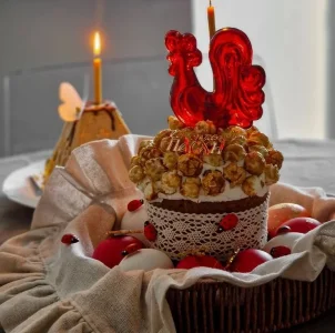 Леденец петушок на палочке 