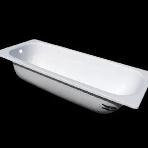Ванна стальная Faliano 1500*700*390, с ножками, белая, эмалированная