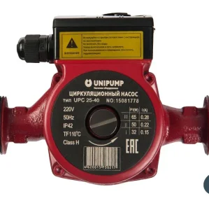 Насос циркуляционный Unipump UPC 25-40, 180