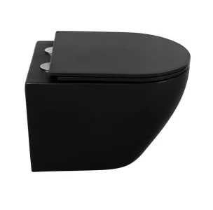 Унитаз подвесной BelBagno Colorato (BB062CHR-MB+BB062SC-MB),сиденье дю