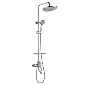 Душевой гарнитур со смесителем Lemark Linara LM0462С с верхней душ. ле