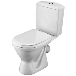 Унитаз-компакт Santek Алькор 1.WH30.2.196 косой выпуск, сиденье полипр