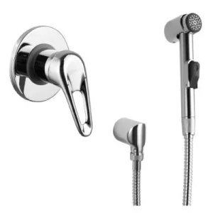 Смеситель с гигиеническим душем Lemark Luna LМ4119С, встраиваемый