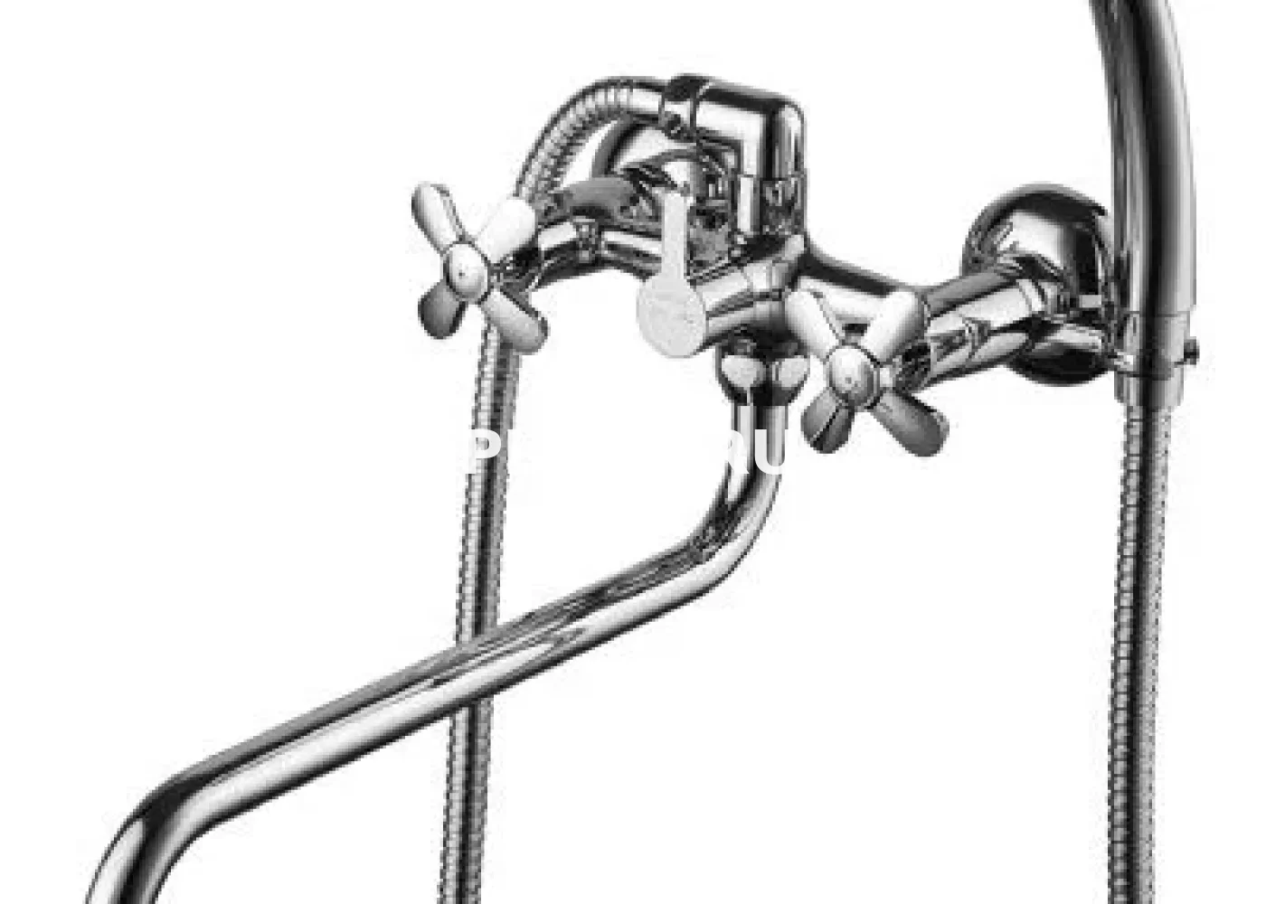 Смеситель для ванны Lemark LM6541С Partner