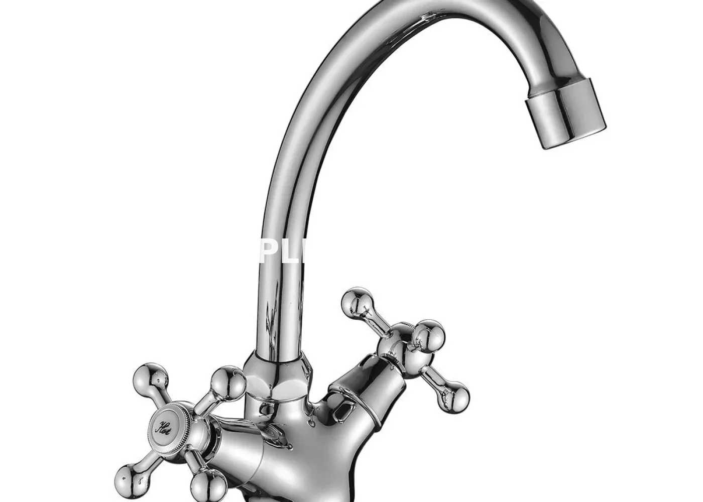 Смеситель для кухни Decoroom DR54028 двуручный