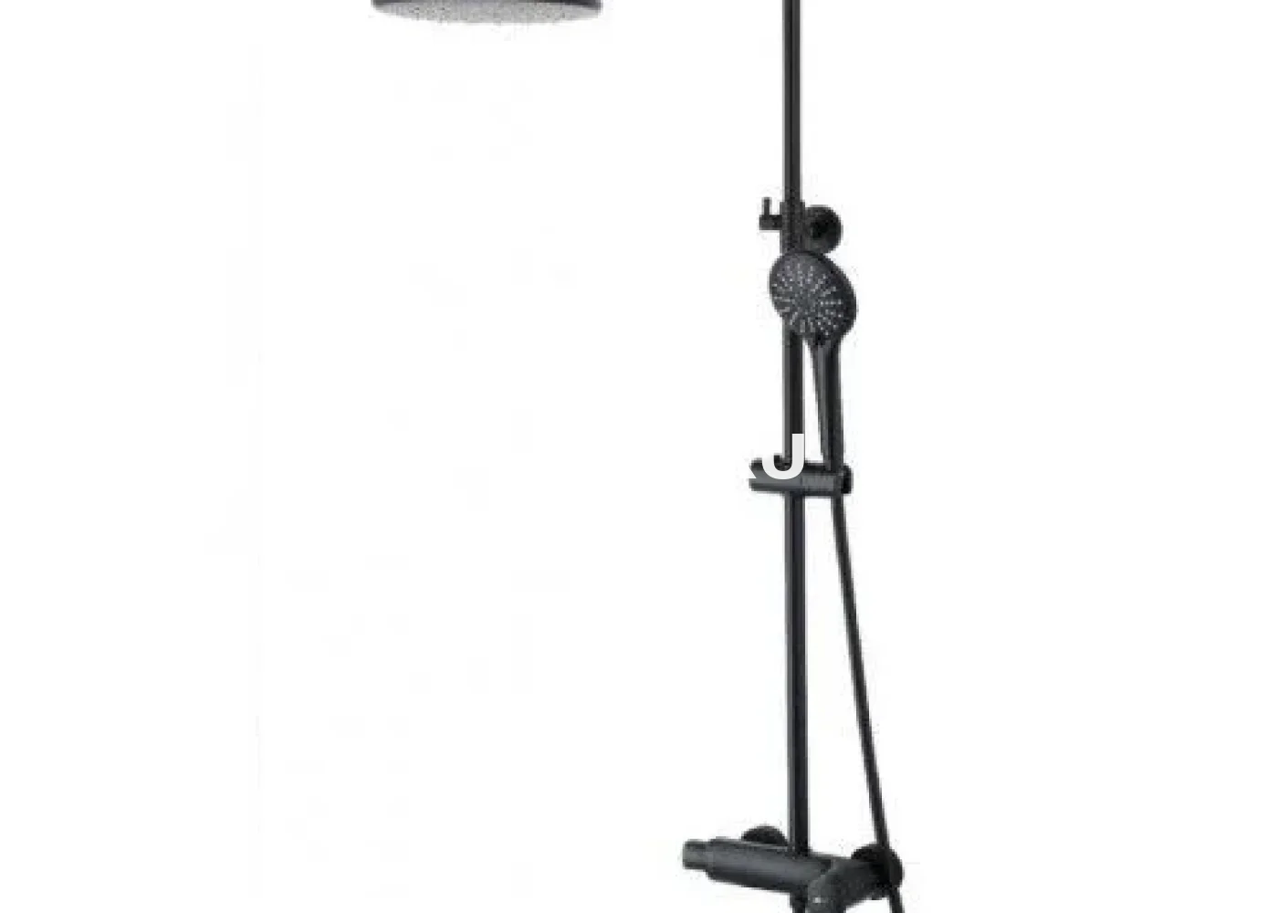 Душевой гарнитур со смесит. Lemark Bronx LM3760BL с верхн. душ. лейкой